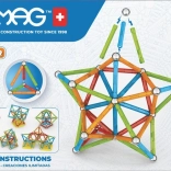 Geomag Supercolor jeu de construction magnétique 93 pièces en plastique recyclé