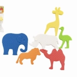 Teddies autocollants de bain zoo – lot de 6 pièces