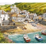 Puzzle Gibsons Port de Port Isaac, Cornwall – 500 pièces