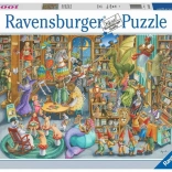 Puzzle 2D 1000 Ravensburger Nord dans la bibliothèque