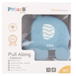 Tracteur éléphant en bois