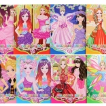 Coloriages pour filles – cahier de 16 feuilles