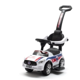 Draisienne pour enfants avec sons et barre de guidage Baby Mix ambulance – blanc