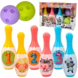 Quilles pour enfants Animaux et chiffres - Woopie