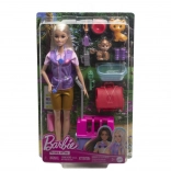 Barbie sauveteuse d’animaux – set de jeu carrière vétérinaire