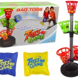 Jeu cible panier de lancer points