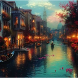 Puzzle Aube à Venise 1000 pièces