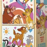 Puzzle en bois Le Roi Lion et Bambi par Educa