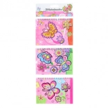 Cahiers avec motif papillons – lot de 3 pièces