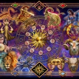 Puzzle Carte du zodiaque 1500 pièces