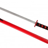 Épée rouge en bois pour cosplay 73 cm