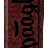 Baagl chemise pour cahiers scolaires A4 Jumbo Red Polygon