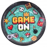 Assiettes de fête en papier JEU 23 cm – 6 pcs