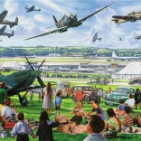 TREFL Puzzle Premium Plus Tea Time : Journée aérienne 1000 pièces