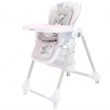 Chaise haute BABY MIX Infant rose