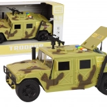Jouet de véhicule militaire avec motif camouflage léger