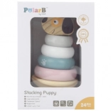 Pyramide à empiler en bois chien POLARB