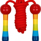 Corde à sauter réglable Arc-en-ciel 200 cm