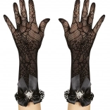 Manchons pour les bras à motif toile d’araignée