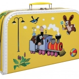 Valisette pour enfant La Petite Taupe et le petit train 35 cm