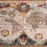 Puzzle Carte du monde antique 1000 pièces