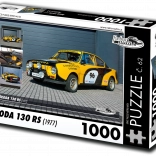 Puzzle RETRO-AUTA Škoda 130 RS (1977) – 1000 pièces