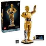 lego star wars c-3po – figurine d’exposition de collection