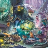 Ravensburger puzzle forêt enchantée 150 pièces XXL