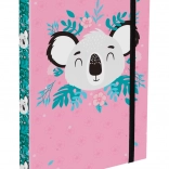 Baagl chemise pour cahiers scolaires A4 Baby Koala