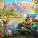 Puzzle Lac chantant 1000 pièces EUROGRAPHICS