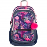 BAAGL Sac à dos scolaire Flamingo