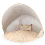 Tente de plage pliable pour enfants avec protection UV Vintage Flowers