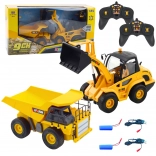 Set RC de construction chargeuse et benne 1:24 2‑en‑1