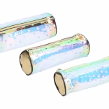 Trousse étui transparente 21 × 8 cm