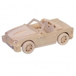 Puzzle 3D en bois petit BMW pour enfants et adultes