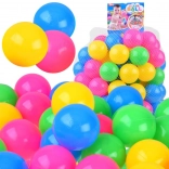 Boules colorées pour piscine 6,5 cm — lot de 100
