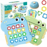 Jeu Montessori dinosaure – appariement des formes WOOPIE