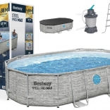 Piscine autoportante Bestway Power Steel Swim Vista 427 x 250 x 100 cm