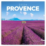 Calendrier à notes Provence 2026