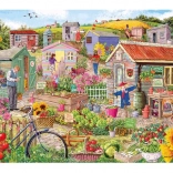 Puzzle La vie au jardin 1000 pièces