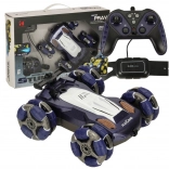 Voiture télécommandée avec roues omnidirectionnelles et contrôle par gestes