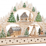 SMALL FOOT arche de Noël en bois avec lumière et mélodie