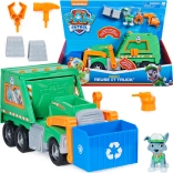 Pat’ Patrouille – camion de recyclage Rocky avec figurine 38 cm