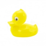 Petit canard de bain en plastique 12 cm