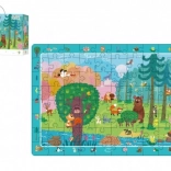 Puzzle Amis de la forêt 80 pièces