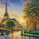 Puzzle Élégance Parisienne 500 pièces