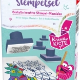 SCHMIDT Ensemble de tampons Mandala dans une boîte en métal