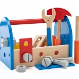 Ensemble en bois avec outils