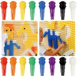 Pions colorés pour tableau scientifique Masterkidz