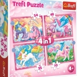 Puzzle 4v1 Sam le Pompier Courageux